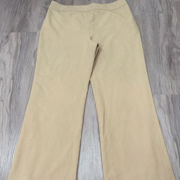 Talbots Tan Side Zip-up Dress Pant - Picture 4 of 6